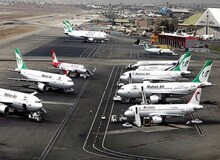 پروازهای فرودگاه مهرآباد لغو شده یا با تاخیر انجام می‌شود