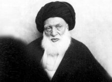 حضور شاه در مراسم ترحیم آیت الله بروجردی در تهران+ عکس