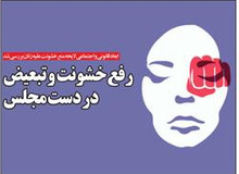 رفع خشونت و تبعیض در دست مجلس
