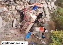 اولین تصاویر از مینی بوس واژگون شده با ۲۶کشته و مصدوم در پالنگان کامیاران/ FILM