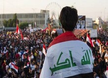 ادامه تظاهرات درناصریه و کربلا
