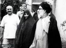 عکسی دیده نشده از آیت الله طالقانی و همسرش+عکس 