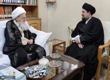 سیدحسن خمینی: آیت الله صافی گلپایگانی بر اخبار ایران و جهان احاطه داشت