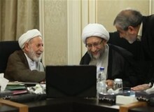 آیت الله آملی لاریجانی و یزدی با هم دیدار کردند
