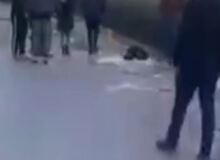 خودکشی جنجالی پسر  ۱۴ ساله در بلوار جانباز مشهد+ فیلم 