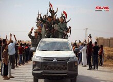 ارتش سوریه پس از پنج سال وارد شهر «عین عیسی» شد
