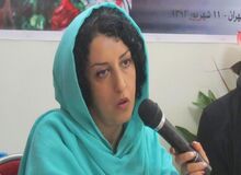 نرگس محمدی به مرخصی آمد

