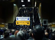 متروی تهران در آیین تشییع پیکر سردار آسمانی میزبان ۲ میلیون و ۹۵۰ هزار نفر بود