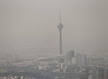 هوای تهران در وضعیت قرمز قرار گرفت