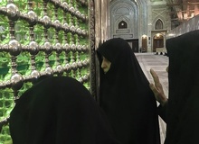 فاطمه هاشمی بر مزار آیت‌الله / هنوز وصیت‌نامه سیاسی پدرم را مطالعه نکرده‌ام