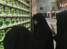 فاطمه هاشمی بر مزار آیت‌الله / هنوز وصیت‌نامه سیاسی پدرم را مطالعه نکرده‌ام
