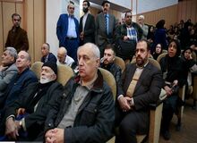 مراسم ترحیم اعظم طالقانی در کانون توحید+ تصاویر