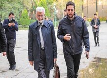 برهم زننده سخنرانی پزشکیان در کنار سعید جلیلی +عکس/او کیست؟