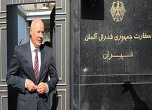 سفیر آلمان در نیسان آبی از پایان ماموریت خود در تهران خبر داد!/عکس