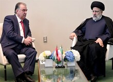 امامعلی رحمان، رئیس‌جمهور تاجیکستان در دیدار با رئیسی: من در سازمان ملل فارسی سخنرانی می‌کنم/ رئیس جمهور: الحمدالله!+فیلم 