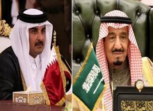 پایان اختلاف میان اعراب در خلیج فارس/ پیام تبریک شاه سعودی و بن سلمان به امیر قطر