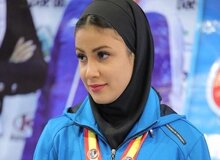 سارا بهمن یار دختر طلایی ایران درتوکیو/ پورشیب نقره گرفت
