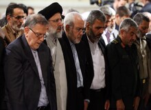 ۱۹ تصویر  از حاشیه‌های دیدار مسئولان نظام با رهبر انقلاب