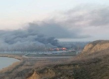بندر اوراشوف اوکراین در ساحل دریای سیاه پس از بمباران موشکی روسها +عکس 