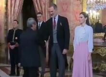 دست ندادن سفیر ایران با ملکه اسپانیا خبرساز شد+فیلم