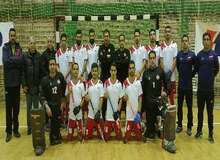 پیروزی تیم ملی هاکی سالنی ایران مقابل بلاروس