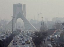 آلودگی هوای تهران شدت می‌گیرد