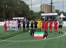 برتری فوتبالیست‌های نابینای ایران برابر میزبان در جام ملت‌های جهانی