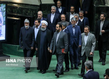هماهنگی لاریجانی با روحانی برای حضور در مجلس
