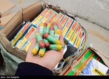 مواد محترقه امسال چهار برابر بیشتر کشف شده است 