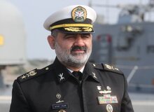 دریادار ایرانی: نیروی دریایی ارتش با اقتدار مأموریت‌های خود را ادامه خواهد داد