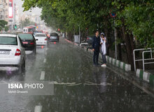 احتمال بارش تگرگ در تهران