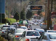 ترافیک سنگین در جاده‌های خروجی تهران/کاهش دمای استانهای شمالی