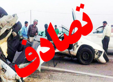 ۶ کشته و ۱۴ مصدوم در برخورد اتوبوس و کامیون در تفرش