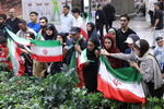 تصاویر| استقبال از تیم ملی فوتبال با ماکت بازیکنان