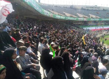 حضور زنان در استادیوم برای سلام فرمانده چگونه آزاد شد