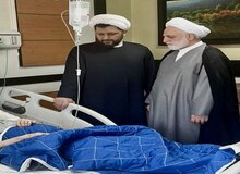 عیادت رئیس قوه قضاییه از حضرت آیت‌الله نوری همدانی