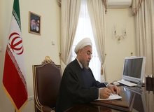 حکم جدید حسن روحانی یک هفته به پایان ریاست جمهوری