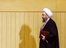 آملی‌لاریجانی از آیت‌الله موسوی‌اردبیلی عیادت کرد