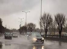 بارندگی در جاده‌های سه استان کشور

