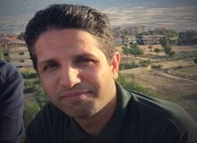 تصویری از عضو سپاه پاسداران که در حمله جنگنده های اسرائیل به شهادت رسید