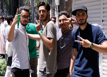 گزارش تصویری دیده بان ایران از روزی که مردم روحانی را انتخاب کردند 