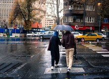 بارش باران در تهران از دوشنبه