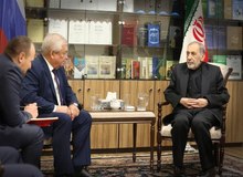دیدار مشاور آیت الله خامنه ای با نماینده ویژه پوتین در امور سوریه