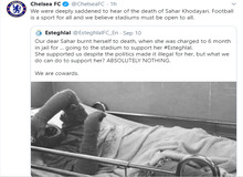 چلسی هم به فوت دختر  آبی  واکنش نشان داد