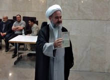 احمد اکبری، نماینده ادوار مجلس خبرگان در انتخابات ثبت‌نام کرد