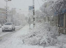 بارش برف و باران در بیشتر نقاط کشور