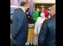 پوشش جالب دختر  «شیخ‌السفرا» در دیدار وزیر خارجه ایران +عکس