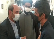 رییس جدید صداوسیما به خانه علی لندی رفت