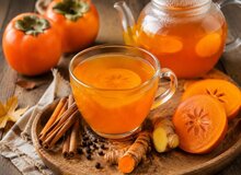 با خرمالو چای درست کنید؛ نوشیدنی پاییزی خوش‌عطری که به بهبود گوارش کمک می‌کند