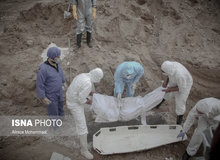 در ۹ ماه گذشته ۲۲ هزار نفر جان باخته کرونایی در بهشت زهرا به خاک سپرده شده‌اند